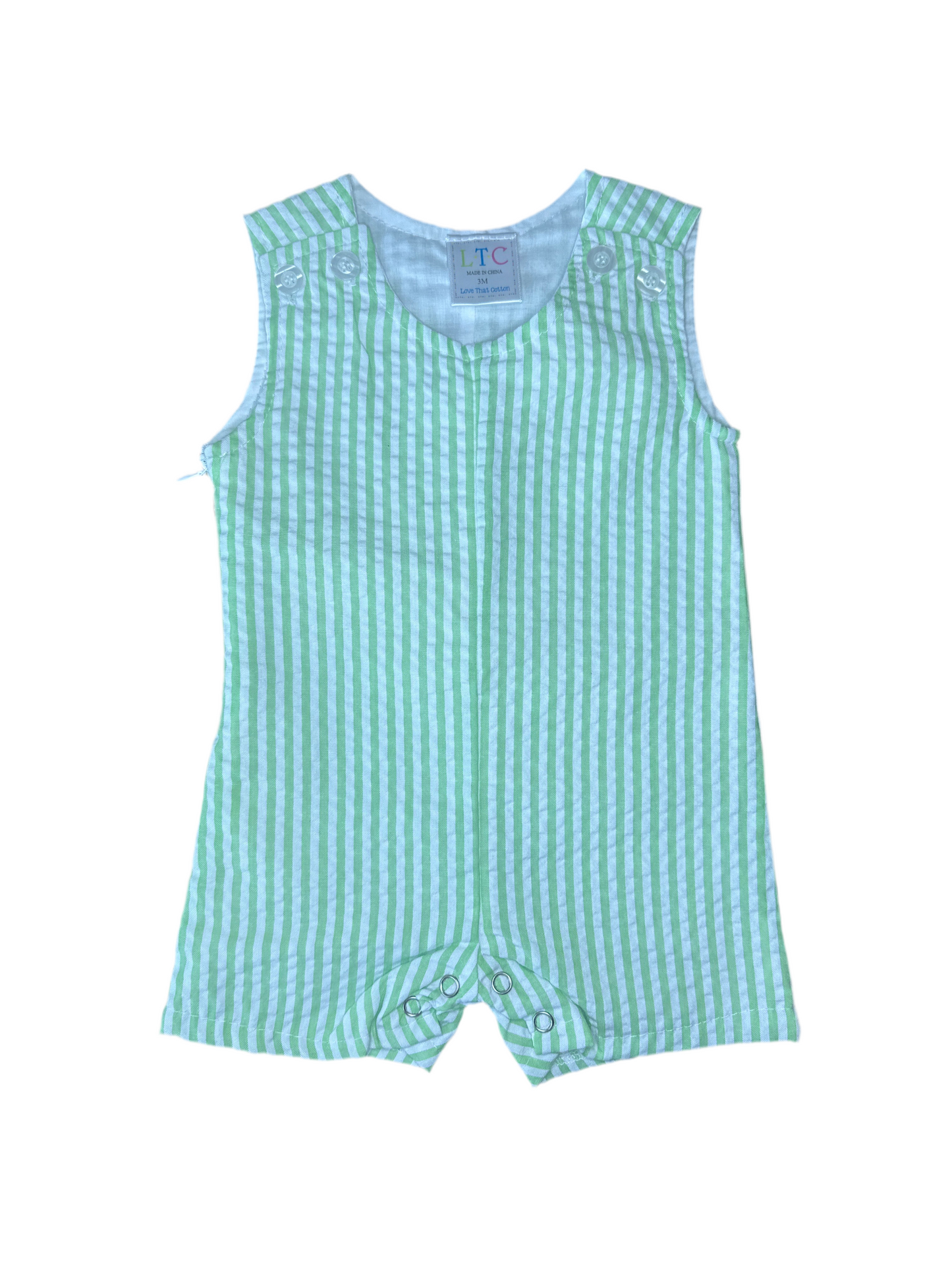 Seersucker Boys Shortall