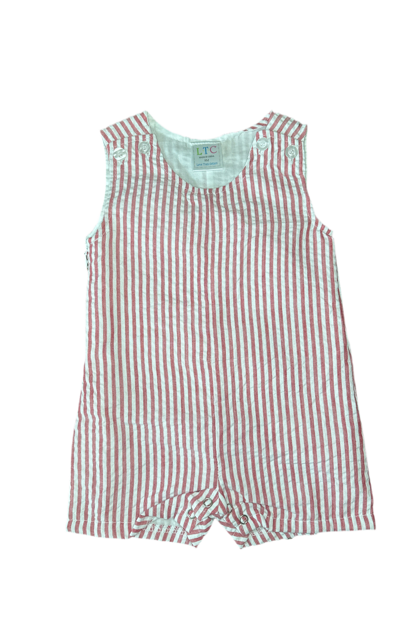 Seersucker Boys Shortall