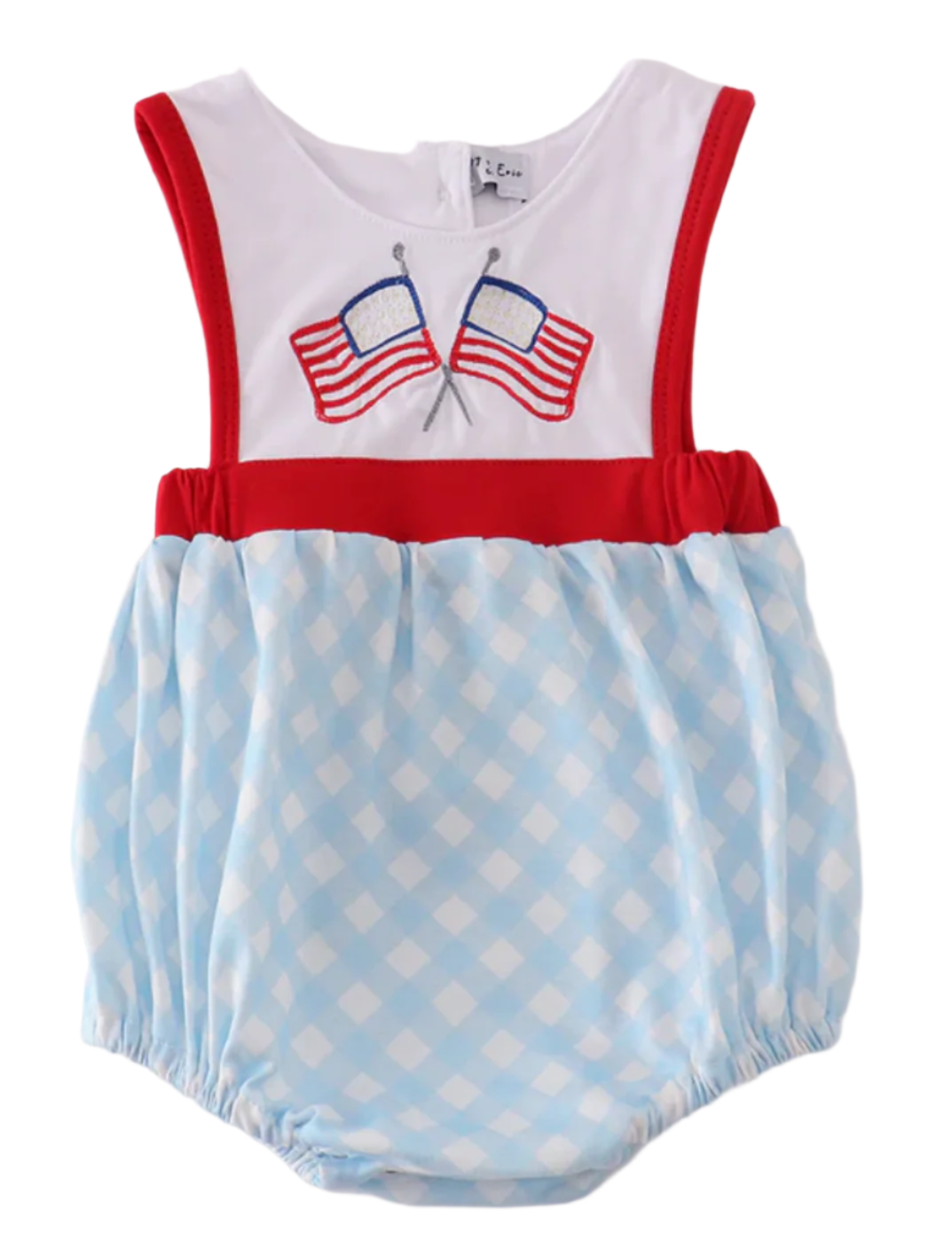 Boys 4th Of July Flag Bubble